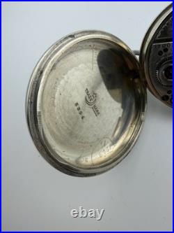 1916 Hamilton 974 Open Face Swint Out Case 12s 17j Pocket Watch Working
