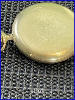 1916 Illinois 806 Santa Fe Special 16s 21j Pocket Watch BRT Etched GF Case