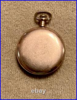 1916 Illinois Pocket Watch 11j 401 Size 12s Gold Filled Case, Wound And Running