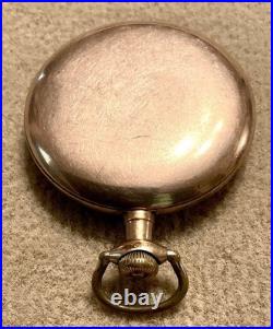 1916 Illinois Pocket Watch 11j 401 Size 12s Gold Filled Case, Wound And Running