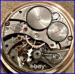 1916 Illinois Pocket Watch 11j 401 Size 12s Gold Filled Case, Wound And Running