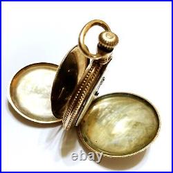 1916 Superior Essex Gold Filled Pocket Watch Case Art Nouveau Design