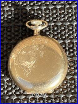 1917 Waltham Pocket Watch GF 25yr Hunter Case Dueber Sp. Gr. 365 15j 3/0s Runs