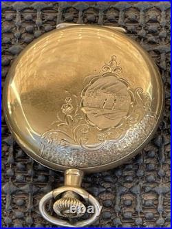 1917 Waltham Pocket Watch GF 25yr Hunter Case Dueber Sp. Gr. 365 15j 3/0s Runs