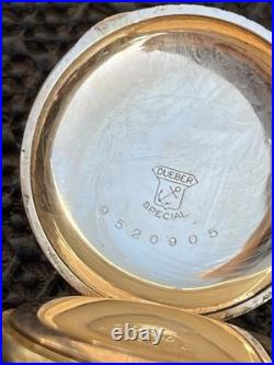1917 Waltham Pocket Watch GF 25yr Hunter Case Dueber Sp. Gr. 365 15j 3/0s Runs