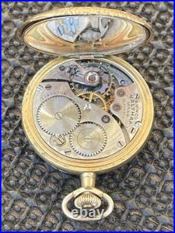 1917 Waltham Pocket Watch GF 25yr Hunter Case Dueber Sp. Gr. 365 15j 3/0s Runs