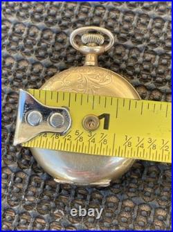 1917 Waltham Pocket Watch GF 25yr Hunter Case Dueber Sp. Gr. 365 15j 3/0s Runs