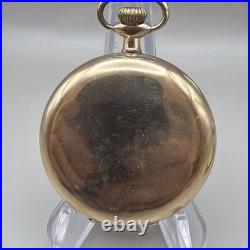 1918 Burlington Grade 108 Model 6 16s 21j Gold Filled Hunter Case Pocket Watch