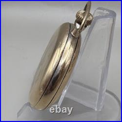 1918 Burlington Grade 108 Model 6 16s 21j Gold Filled Hunter Case Pocket Watch