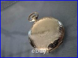 1918 Elgin Grade 301 12S Model 2 7J Double Hunter GF Case Pocket Watch