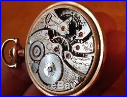 1918 South Bend Studebaker Pocket Watch, 21 Jewels, South Bend Watch Case