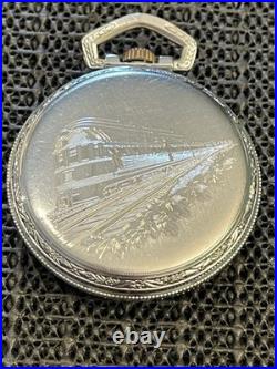 1919 Hamilton 992 Railroad Grade Pocket Watch 16s 21j Engraved Train Case