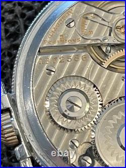 1919 Hamilton 992 Railroad Grade Pocket Watch 16s 21j Engraved Train Case