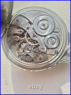 1919 Illinois Sangamo Special. Hinged Case. 23 Jewels. Gold Train. Monty Dial