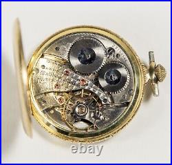 1919 Waltham Riverside Model 1894 Pocket Watch 12s 19 Jewel GF Case Running