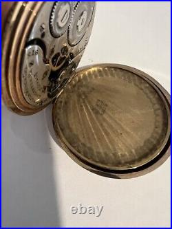 1920 Hamilton Grade 975 16S 17J Gold Filled Hunter Case Pocket Watch