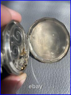1920's Elgin Model Illinois Supreme Case Pocketwatch