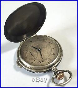 1920s Volta Minute Repeater Full Hunter Case Antique Pocket Watch