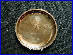 1921Vintage 12s OMEGA Pocket Watch 17j Running Gold plated Case