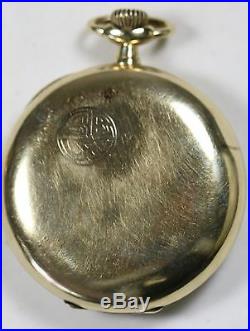 1921 Hamilton 17 J Size 16 Grade 956 Pocket Watch Gold Filled Case