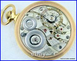 1921 Illinois 23 jewel Sangamo Special Railroad Pocket Watch in 14k GF case