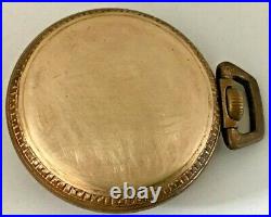 1922 Illinois Grade 806 Pocket Watch 21j, 16s OF case
