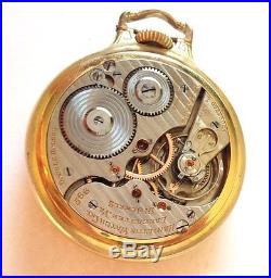 1923 Hamilton 992E 16s 21j Montgomery DS RR Pocket Watch BOC Gold Filled Case