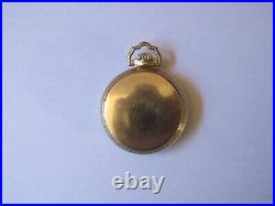 1923 Illinois Bunn Special 21j 16s Railroad Pocket Watch In Bunn Special Case