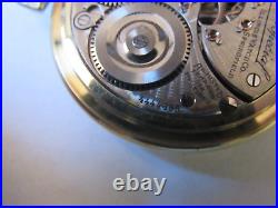 1923 Illinois Bunn Special 21j 16s Railroad Pocket Watch In Bunn Special Case