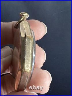 1923 Vintage Elgin 12s 7 Jewel Pocket Watch Star 10k Gold Filled Octagonal Case