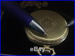 1925 Hamilton, Grade 922 23J SOLID 14K gold signed case with original box