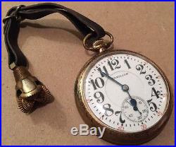 1925 Hamilton RailRoad Pocket Philly Watch Case 992 21 Jewel Double Roller 16S