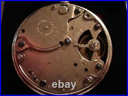 1925 Westclox Pocket Watch Indian Motorcycle Theme Dial & Case Runs Well