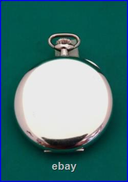 1926 WALTHAM Platinum 950 Case Hand-wound Silver Pocket Watch Used With Box