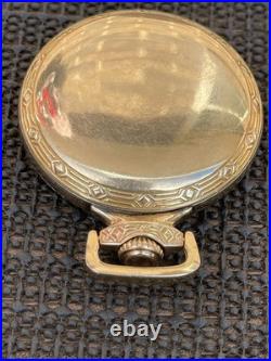 1927 South Bend Pocket Watch RR Grade 16s 21j Model 2 GF Security Case Runs