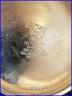 1927 South Bend Pocket Watch RR Grade 16s 21j Model 2 GF Security Case Runs