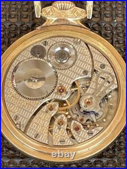 1927 South Bend Pocket Watch RR Grade 16s 21j Model 2 GF Security Case Runs