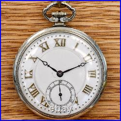 1928 HAMILTON Pocket Watch 17 Jewels Grade 912 U. S. A. Made 12s Engraved Case