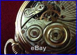 1928 Illinois Pocket Watch Bunn Special, 23 J. Keystone 10k Gold Filled Case