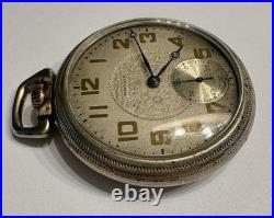 1929 Antique Waltham Pocket Watch-Keystone Case-Grade 610-Size 16s-7j