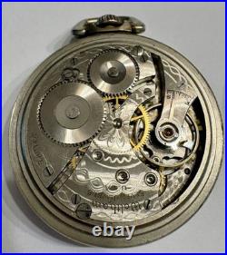 1929 Antique Waltham Pocket Watch-Keystone Case-Grade 610-Size 16s-7j