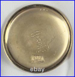 1929 Illinois Bunn Special 16s 21j 60hr Mod 14 RG Pocket Watch 10K GF Case withFOB