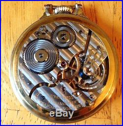 1936 Hamilton 992 Railway Special Watch, 21 J. Wadsworth 10k Gold Filled Case