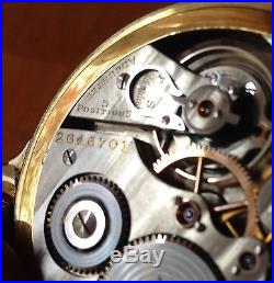 1936 Hamilton 992 Railway Special Watch, 21 J. Wadsworth 10k Gold Filled Case