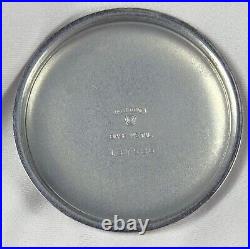 1944 Waltham 16s 7j Grd Timer Mod Military Pocket Watch WWII AF Base Metal Case