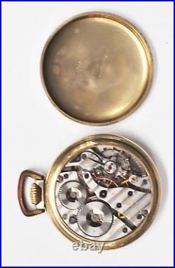 1944 Waltham Size 16 23J LS Vanguard 16 10k GF OF Case Pocket Watch