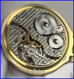 1946 Hamilton Grd 992B Mod 5 16s 21j RG Pocket Watch Bold Dial Ham 10K RGP Case