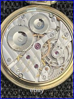 1946 Waltham Vanguard RR Grade 1908 Model 16s 23j GF Keystone Case Runs