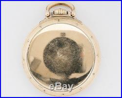 1947 Hamilton 16s 21j Adj. 992B Pocket Watch with 10k Gold Filled Hamilton Case