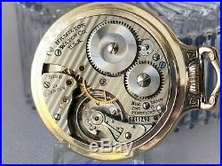 1948 Hamilton 992B Railroad Pocket Watch 21j. BOC 10K Gold Filled Case
